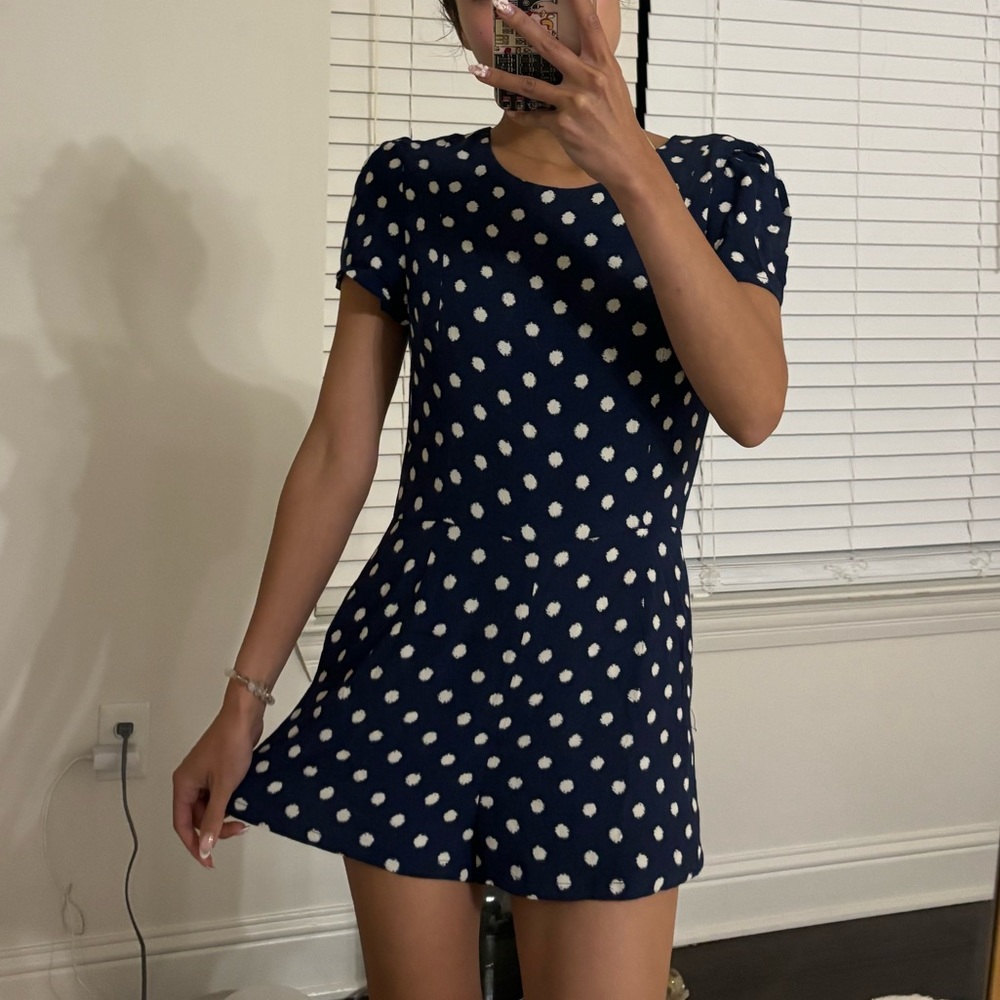 polka dot rompers playsuits